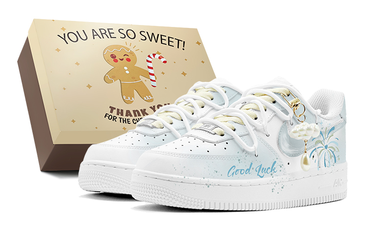 Nike Air Force 1 Skateboard Shoes Men Low-Top White