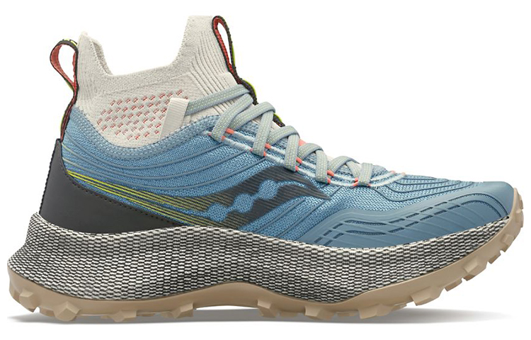 Saucony Endorphin Trail Mid Slate Blue Women's