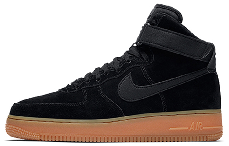 Nike Air Force 1 High '07 LV8 Suede Black Gum Medium Brown