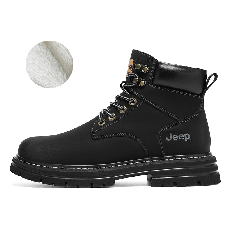 Jeep Crew Martin Boot Men's Black