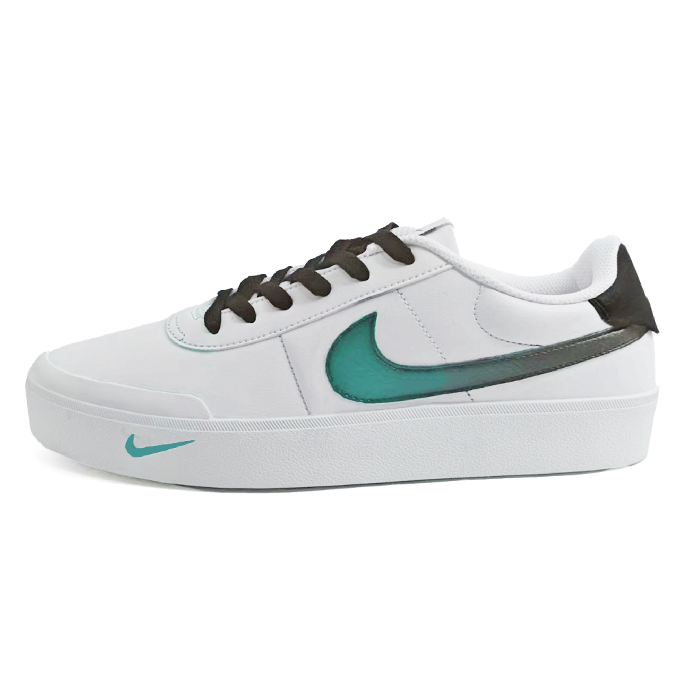 Nike Court Shot Low Top Skateboard Shoes Unisex White