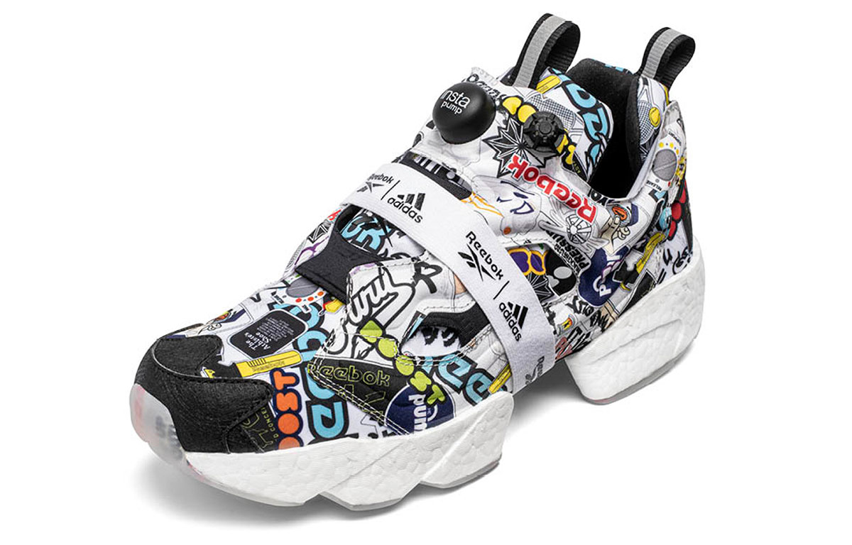 Reebok Instapump Fury Boost City Sticker купить в интернет-магазине Yoocart с быстрой доставкой по России.
