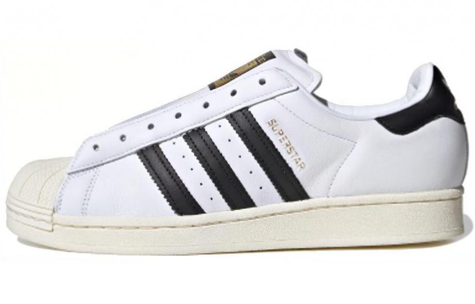 Adidas Superstar Laceless White Black