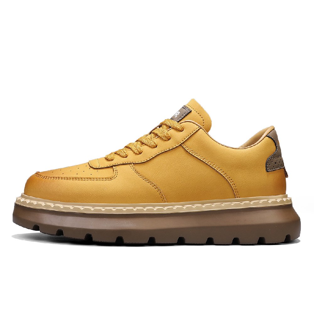 Jeep Slip-Resistant Lightweight Height Increasing Low-Top Casual Shoes Men's