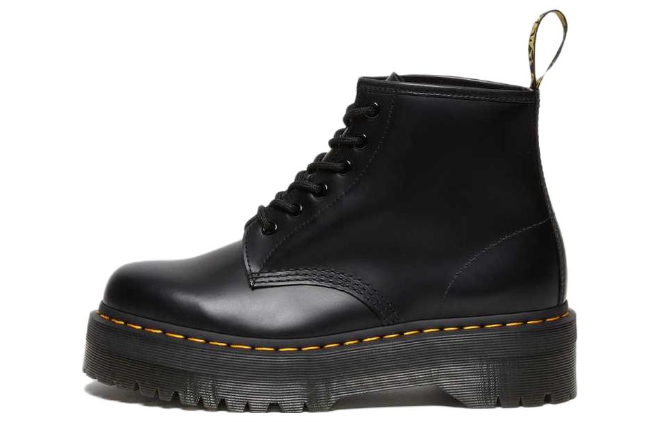 Dr.Martens 101 Quad 6 Eye Boot 'Black'