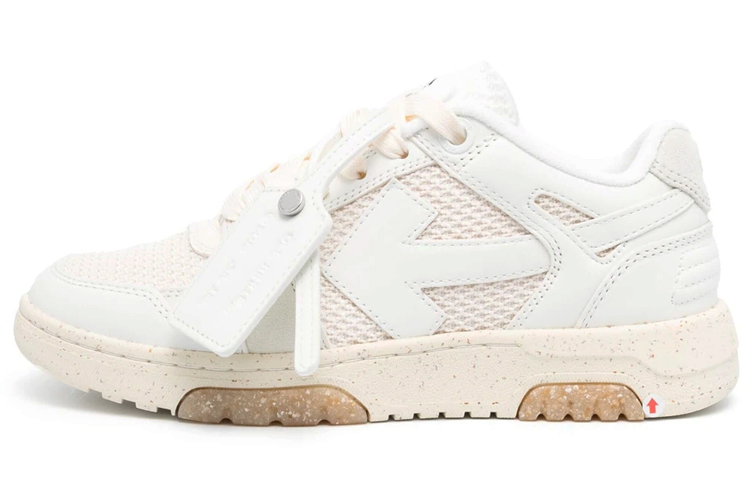 OFF WHITE Out Of Office Low Slim White Women's