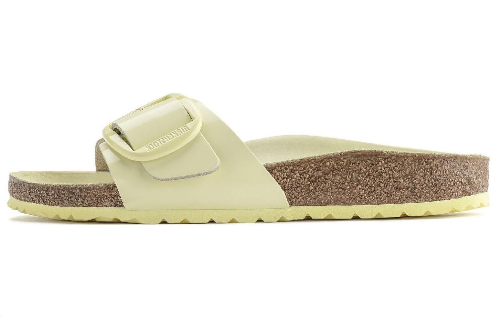 Birkenstock Madrid Big Buckle Narrow Fit Sandals 'Shine Popcor' Women's