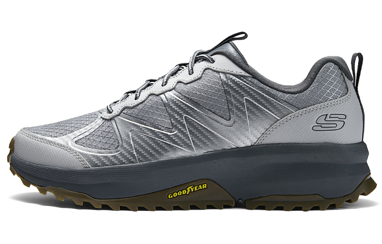 Skechers Lanyin Collection Low-Top Outdoor Shoes Men's Gray
