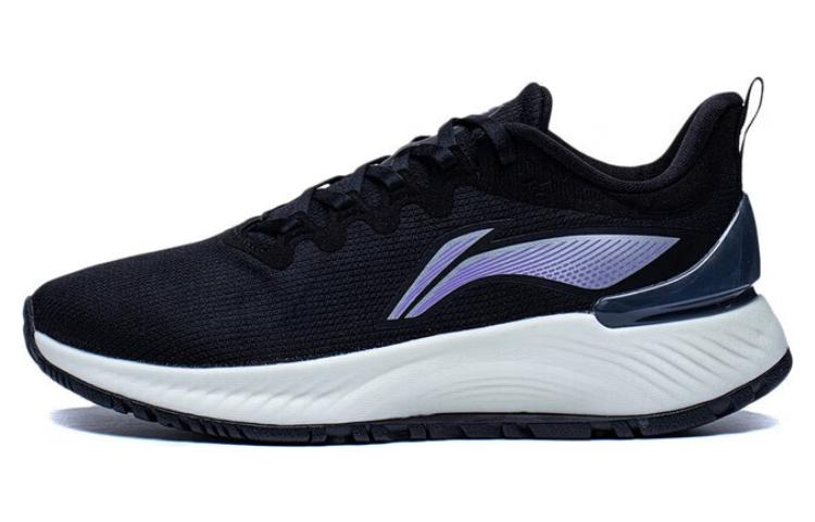 LiNing YueYing Element Durable Breathable Low-Top Running Shoes Women's Black