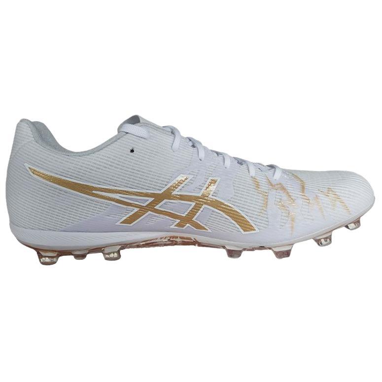 ASICS DS LIGHT ACROS PRO 3 Soccer Shoes Unisex White Gold