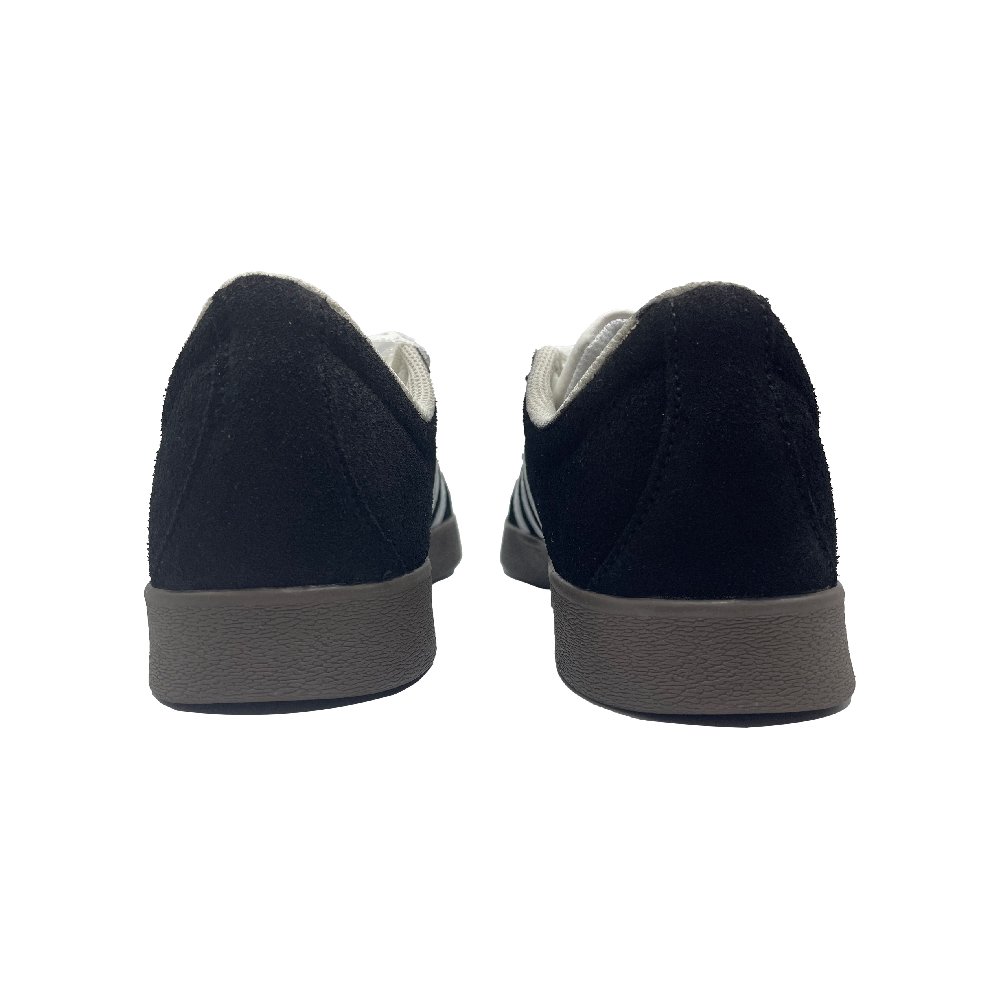 Adidas Neo VL Court Lifestyle Iris Step Lightweight Low Top Skateboard Shoes Unisex Black White