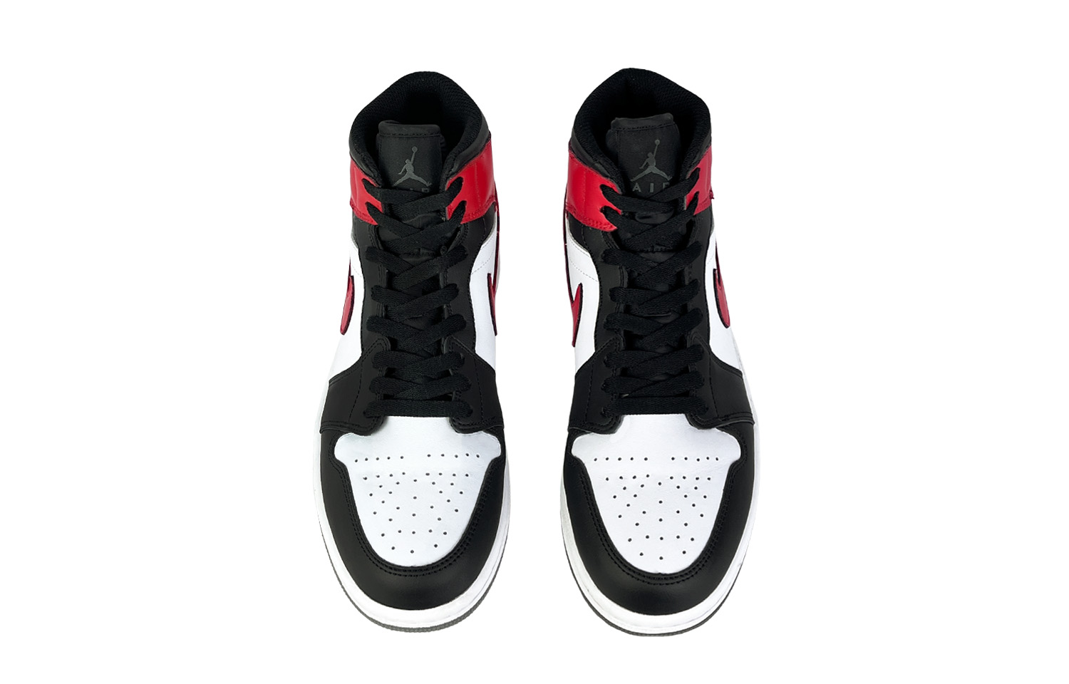 Jordan Air Jordan 1 Bull Dynasty Abrasion Resistant Mid top Vintage Basketball Shoes Men's Black Red купить в интернет-магазине Yoocart с быстрой доставкой по России.