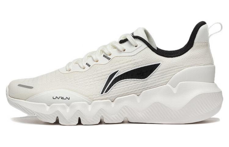 LiNing Spirituality Breathable Wear-Resistant Slip-Resistant Low-Top Running Shoes Women's White Black