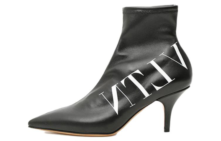 Valentino Slim Heel High Heels Women's Black