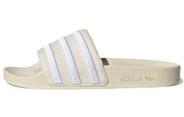 Adidas Originals Adilette Slides 'Wonder White' Women's