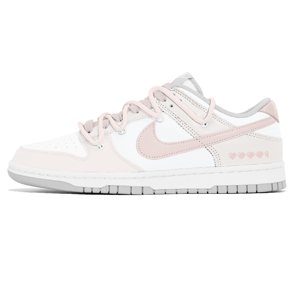 Nike Dunk Lemon Joy Low Top Skateboard Shoes Women's White Pink