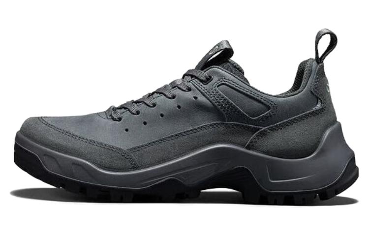 Ecco Off-road Series Cushioning Anti-Slip And Wear-Resistant Low-Top Outdoor Shoes Men's Gray