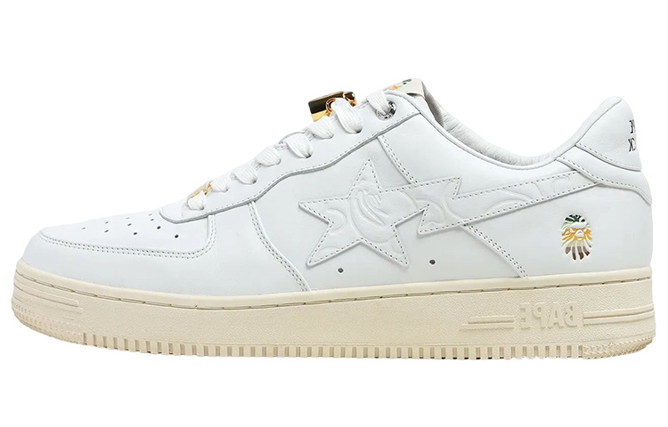 A BATHING APE Bape Sta Bape Black Rainbow White