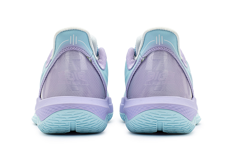 361° Big3 4.0 QUICK Ice Cushioning Anti-Slip And Wear-Resistant Low-Top Basketball Shoes Men's Cirrus Blue