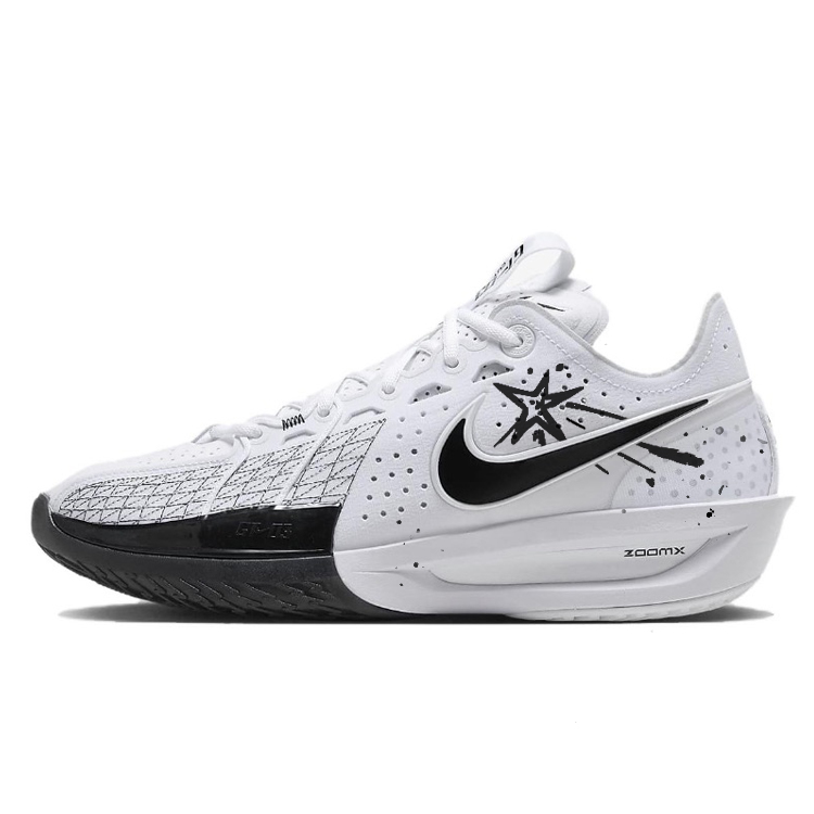 Nike Air Zoom G.T. Cut 3 Cushioning Anti-Slip And Wear-Resistant Coverage Low-Top Basketball Shoes Men's White купить в интернет-магазине Yoocart с быстрой доставкой по России.
