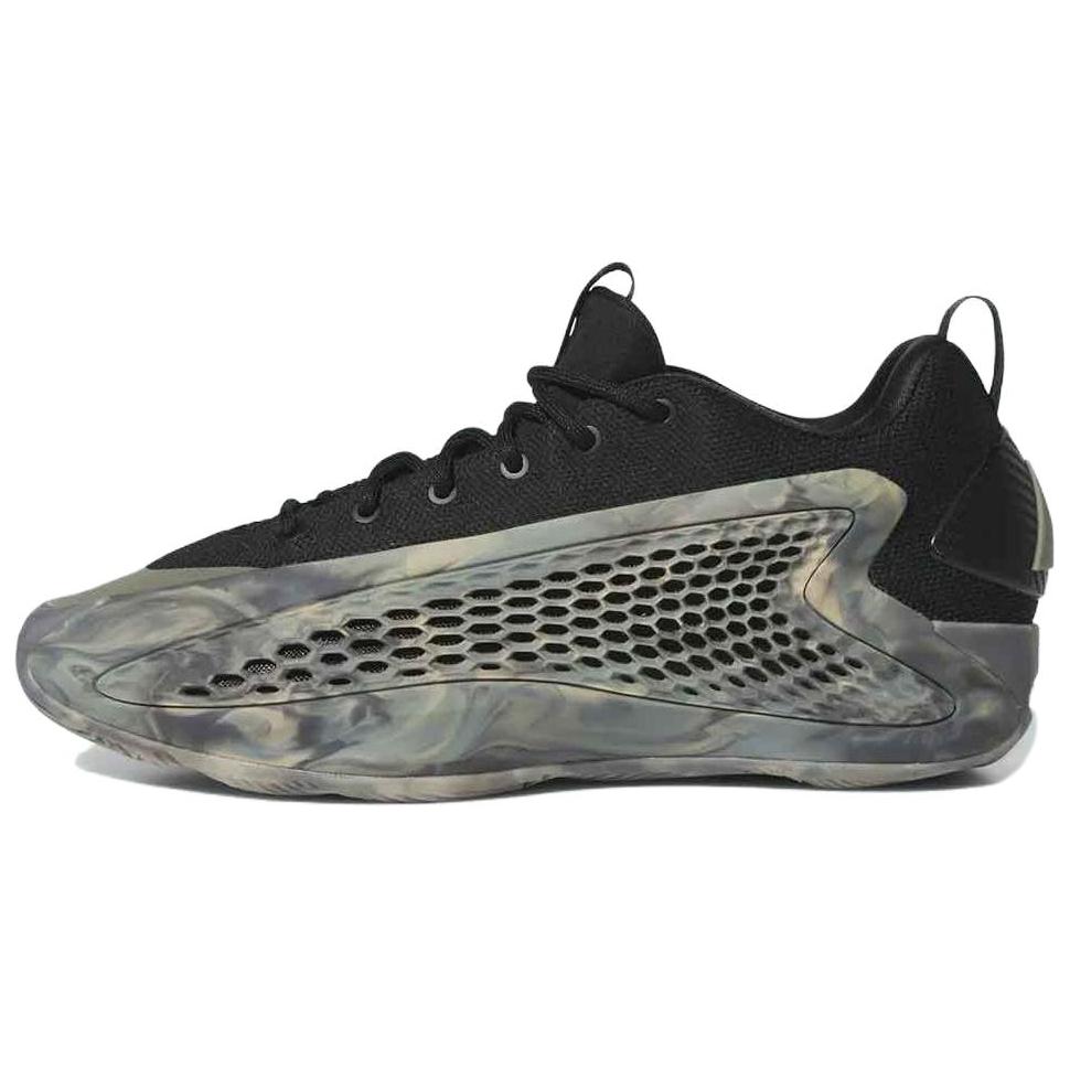 Adidas A.E. 1 Low 'MX Grey' Support Low-Top Basketball Shoes Men's Ascend Black Camouflage