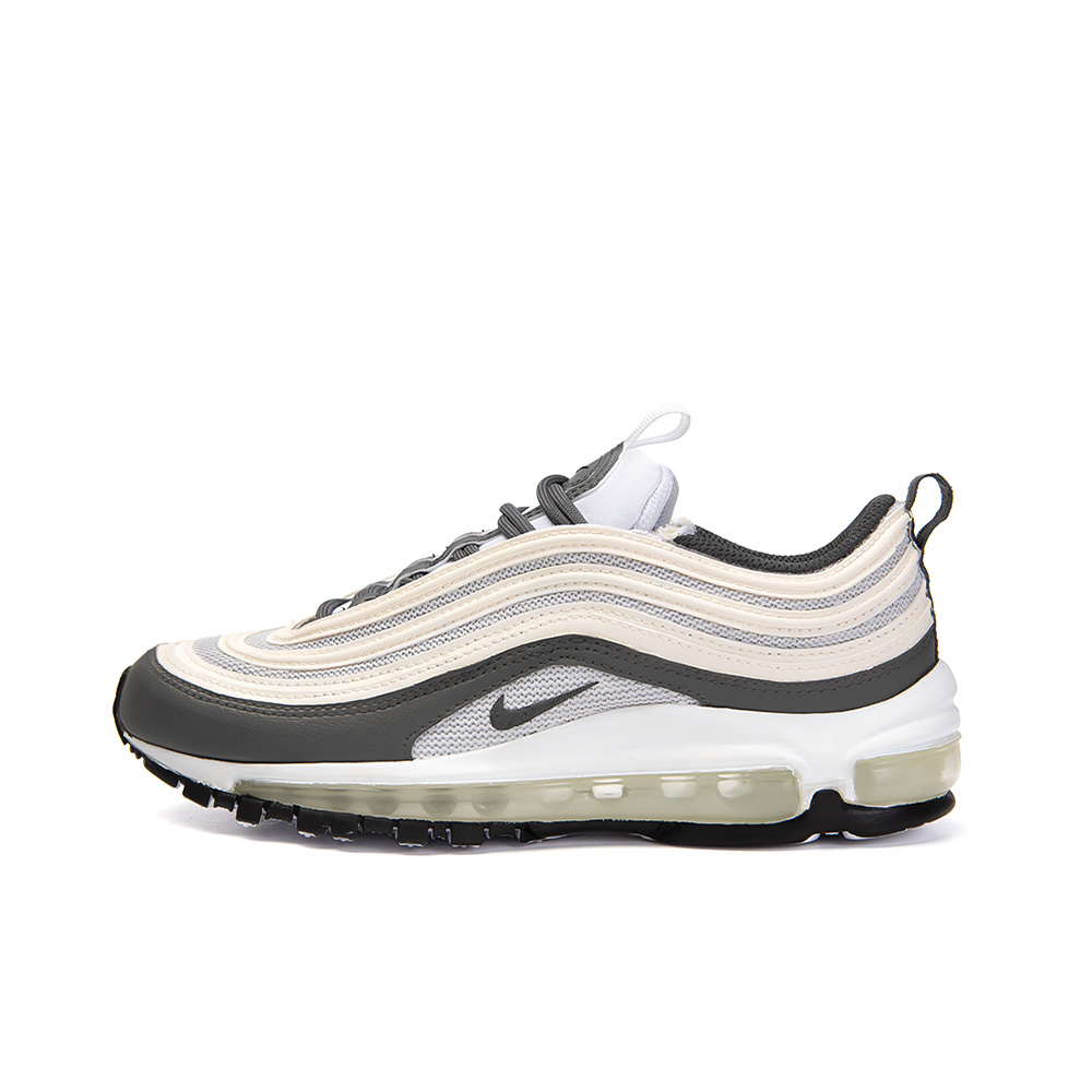 Nike Air Max 97 Slip Resistant, Abrasion Resistant, Lightweight Low Top Running Shoes Women's Gray White