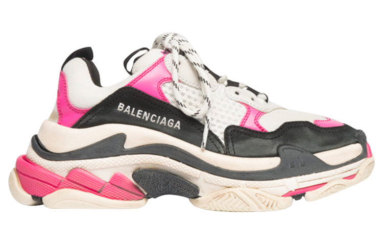 Balenciaga Triple S Black Pink Women's