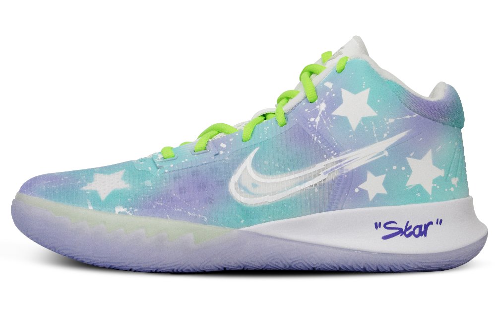 Nike Flytrap 4 Basketball Shoes Men Mid-Top White