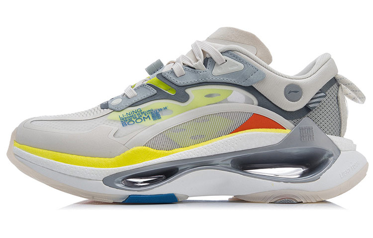 LiNing Running Shoes Men Low-Top Gray/White