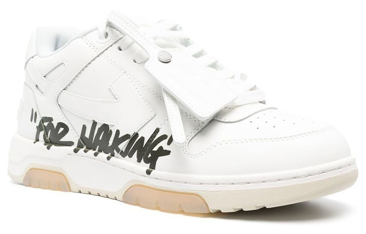 OFF WHITE Out Of Office For Walking Low Top Sneaker 'White Black' купить в интернет-магазине Yoocart с быстрой доставкой по России.