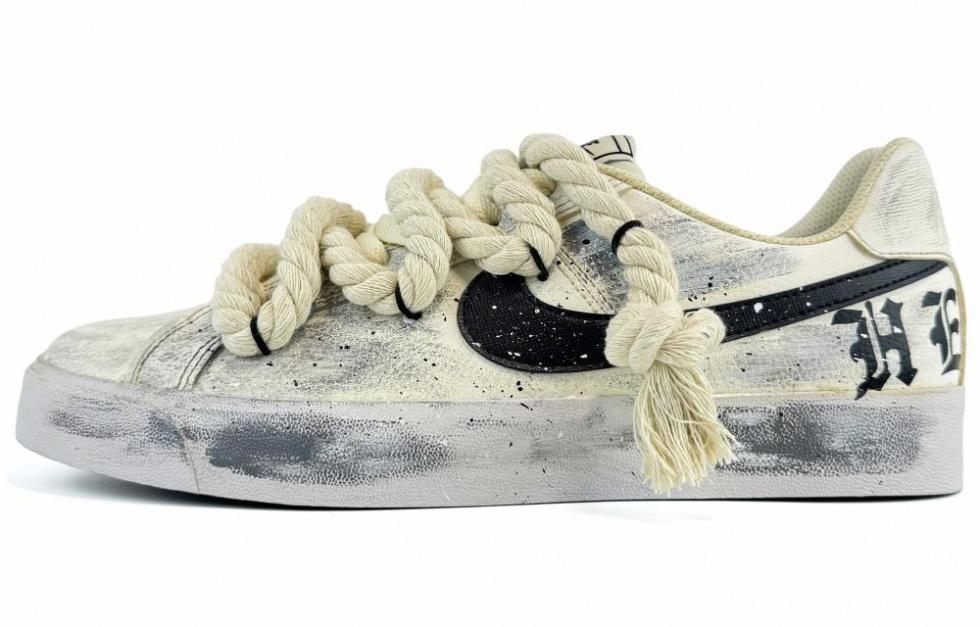 Nike Court Royale Low-Top Skateboard Shoes Men's White
