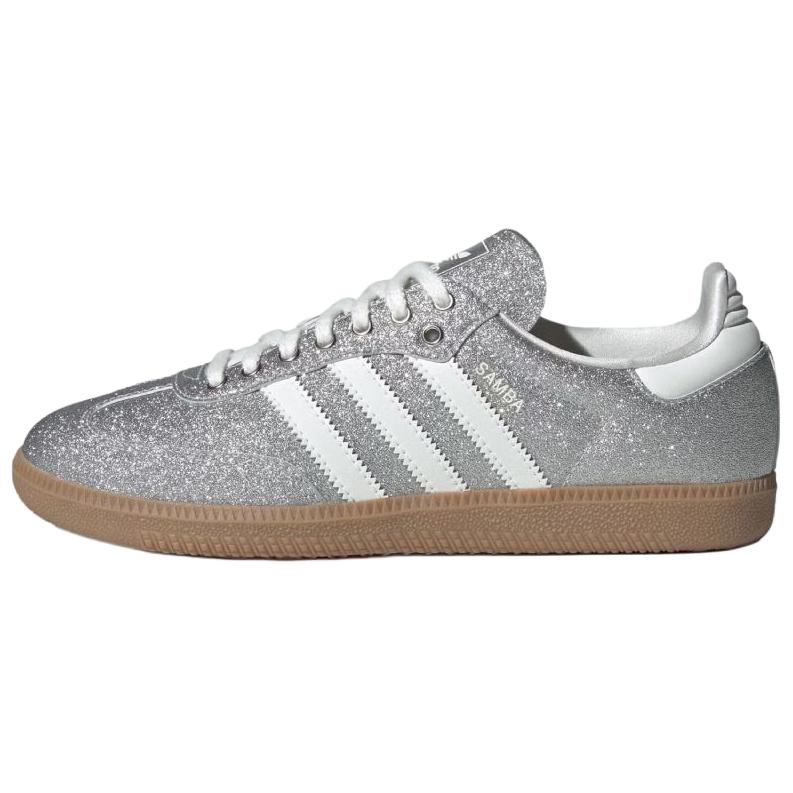 Adidas Samba Shine Silver Metallic Women's