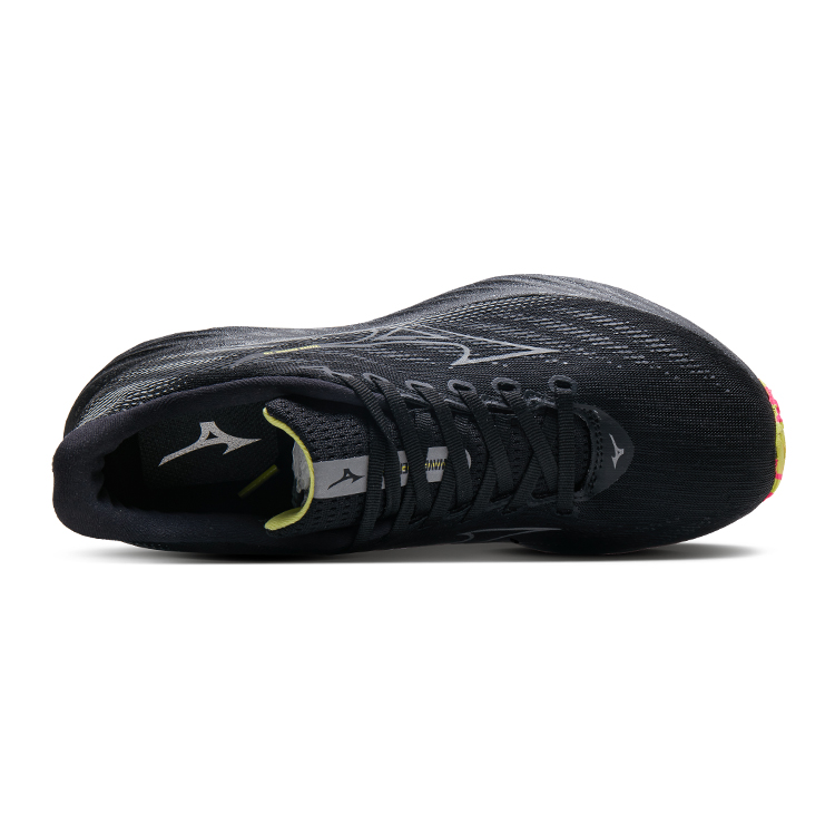 Mizuno Wave Rider 28 'Black Sunny Lime' купить в интернет-магазине Yoocart с быстрой доставкой по России.