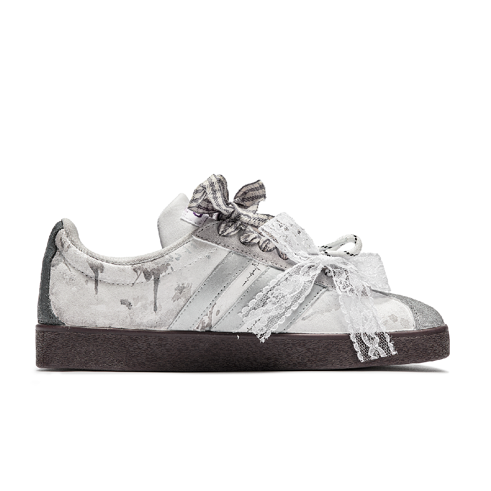 Adidas Neo VL Court Lifestyle Skateboard Shoes Unisex Low Top Silver/Brown