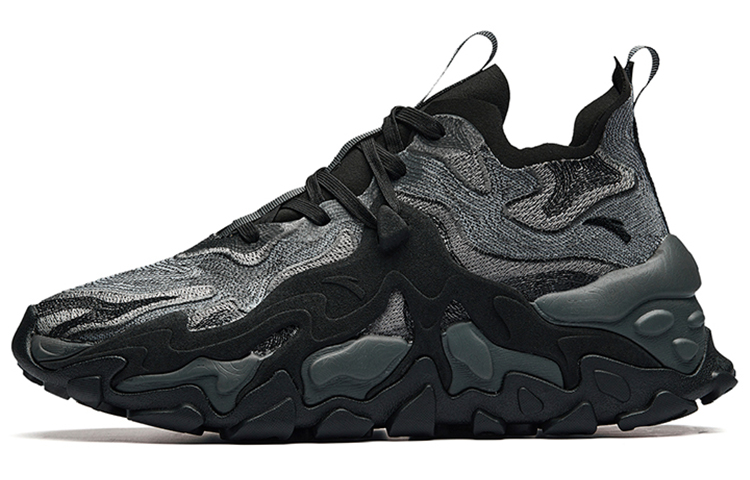 Anta Callus Removal Pro Low top Chunky Sneakers Men's Black Gray