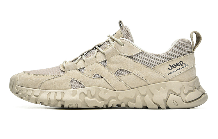 Jeep Low Top Outdoor Shoes Men's Sand