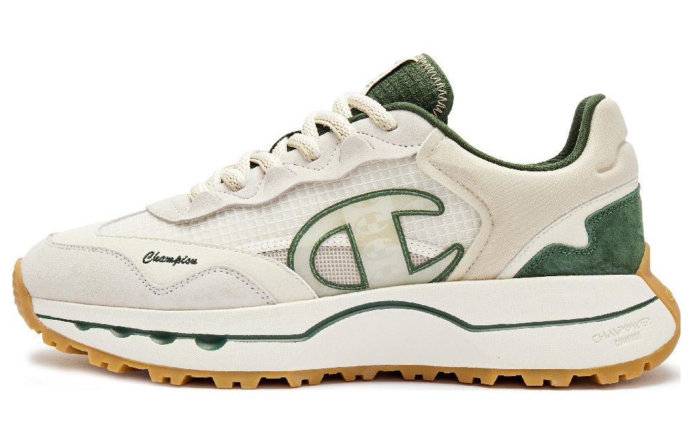 Champion Abrasion Resistant Low Top Running Shoes Men's Green