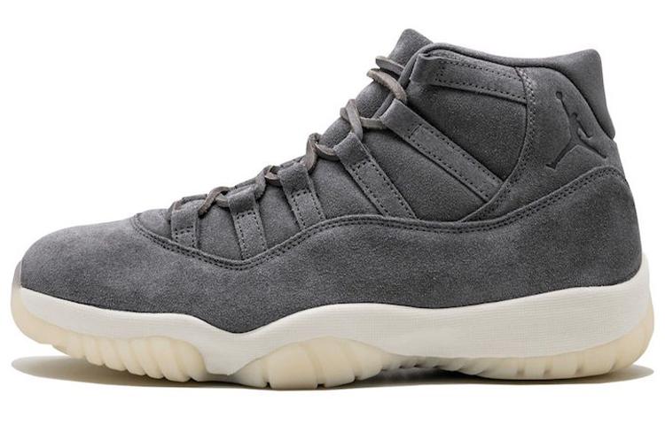 JORDAN 11 Retro Pinnacle Grey Suede