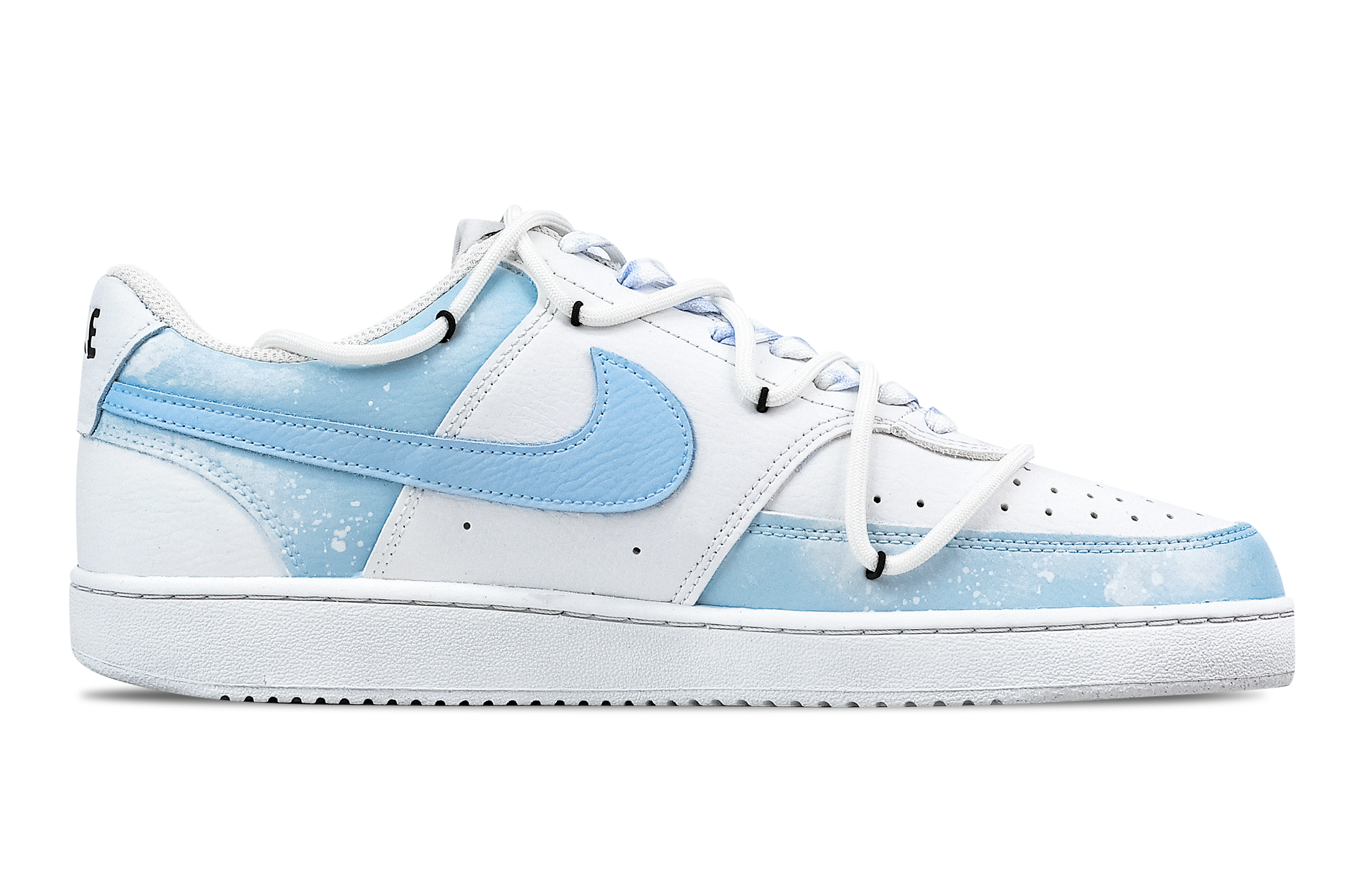 Nike Court Vision 1 Summer Wave Anti Slip Wear Resistant Low Top Skateboard Shoes Men's Light Blue купить в интернет-магазине Yoocart с быстрой доставкой по России.