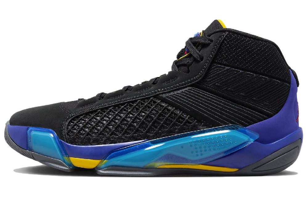 Jordan 38 Pf Aqua Black Sole