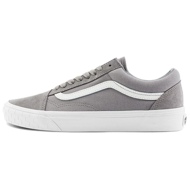 Vans Wear resistant And Lightweight Low Top Skateboard Shoes Unisex Gray