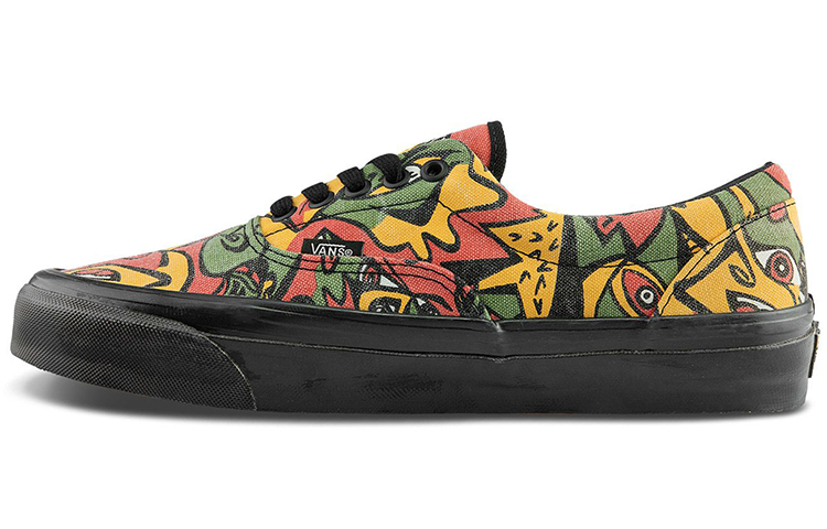 Vans Og Era Lx Graffiti Yellow Red Green