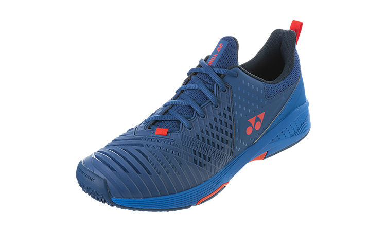 YONEX Low-Top Tennis Shoes Unisex Navy Blue Red
