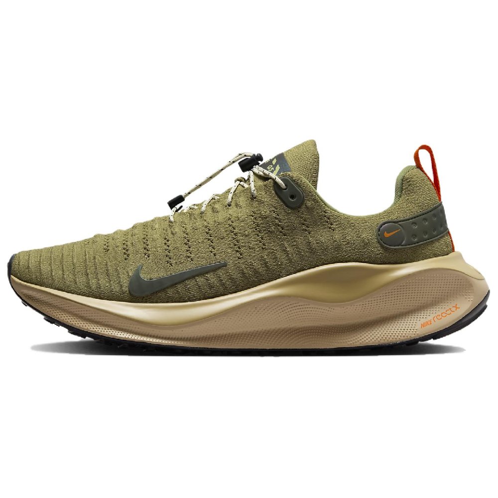 Nike InfinityRN Series Anti Slip Wear Resistant Low Top Casual Running Shoes Men's Green's