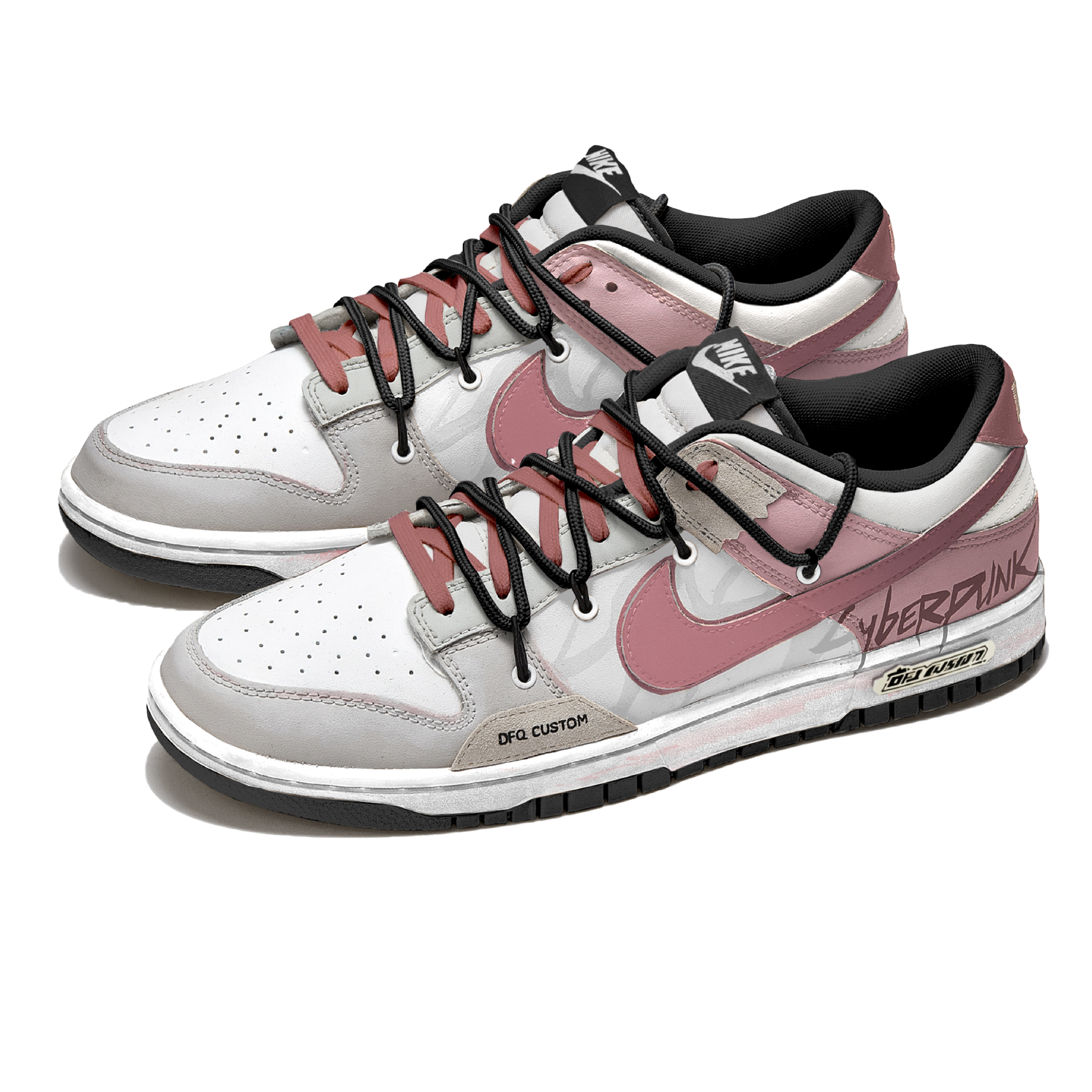 Nike Dunk Box, Phantom Pink Cushioning Quick Dry Abrasion Resistant Balance Low top Skateboard Shoes Unisex купить в интернет-магазине Yoocart с быстрой доставкой по России.