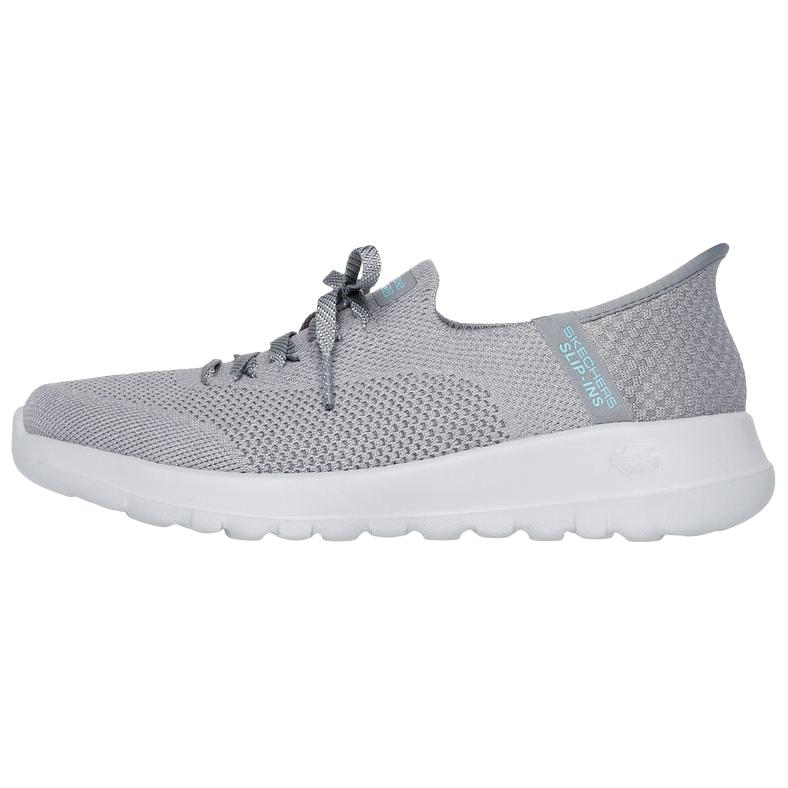 Skechers Slip Ins GO WALK Joy Abby Low Top Casual Shoes Women's Gray