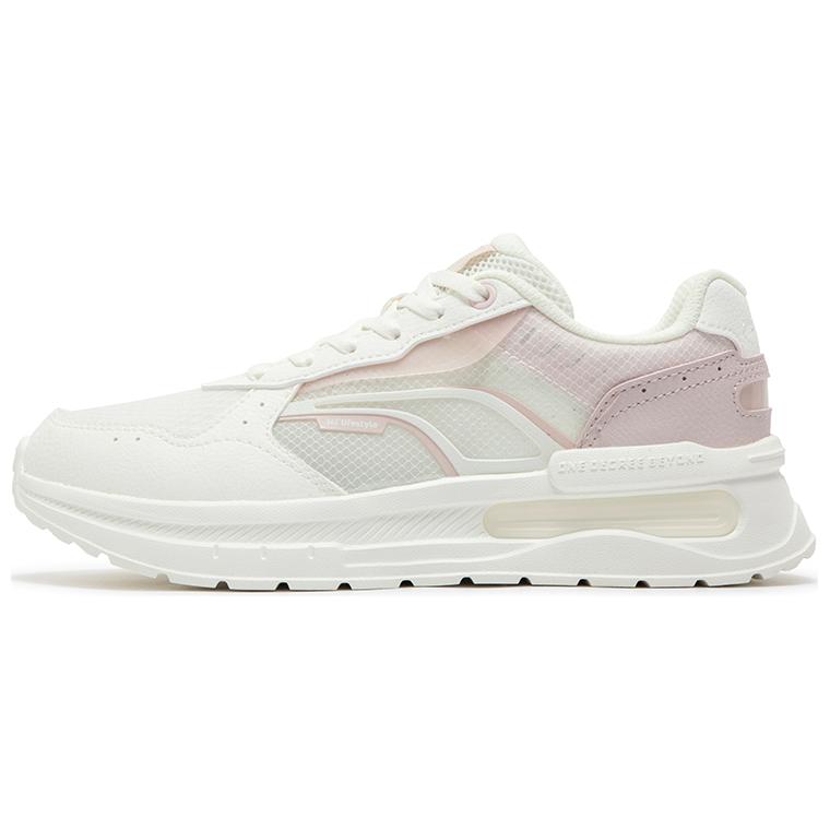 361° Non slip Lightweight Low Top Casual Shoes Women's White Pink