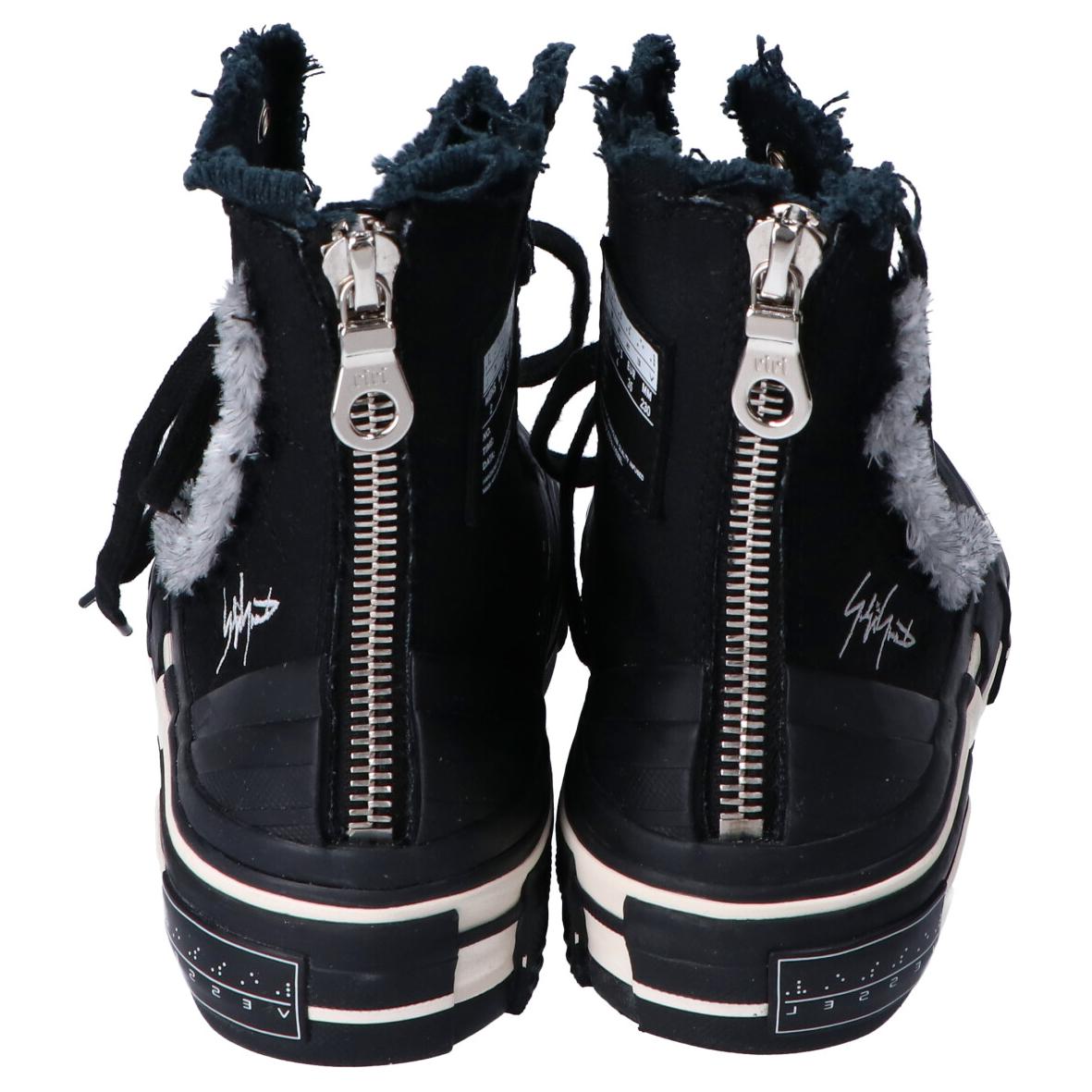 Yohji Yamamoto x VESSEL Low High-Top Skateboard Shoes Unisex Black