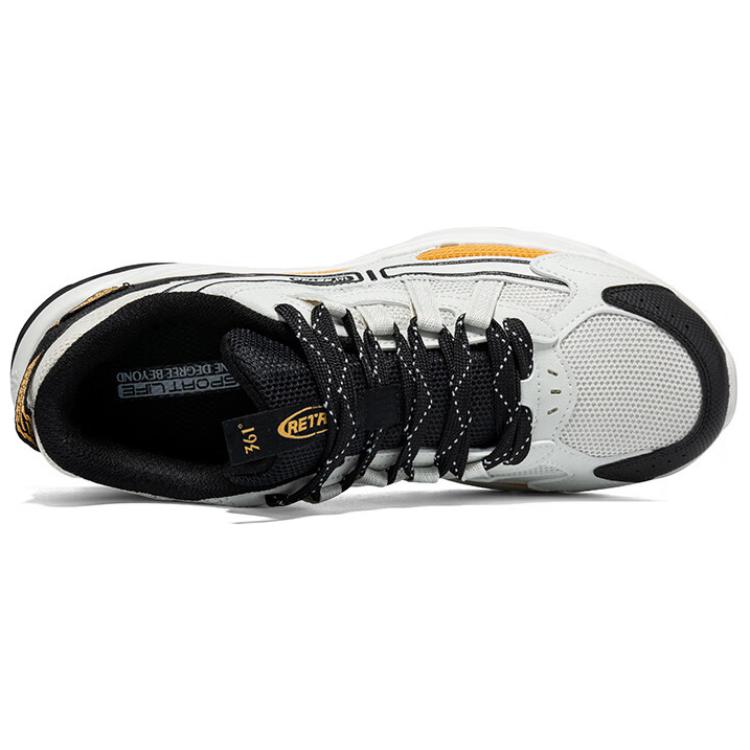 361° Wear-Resistant Support Slip-Resistant Low-Top Chunky Sneakers Men's White Black купить в интернет-магазине Yoocart с быстрой доставкой по России.