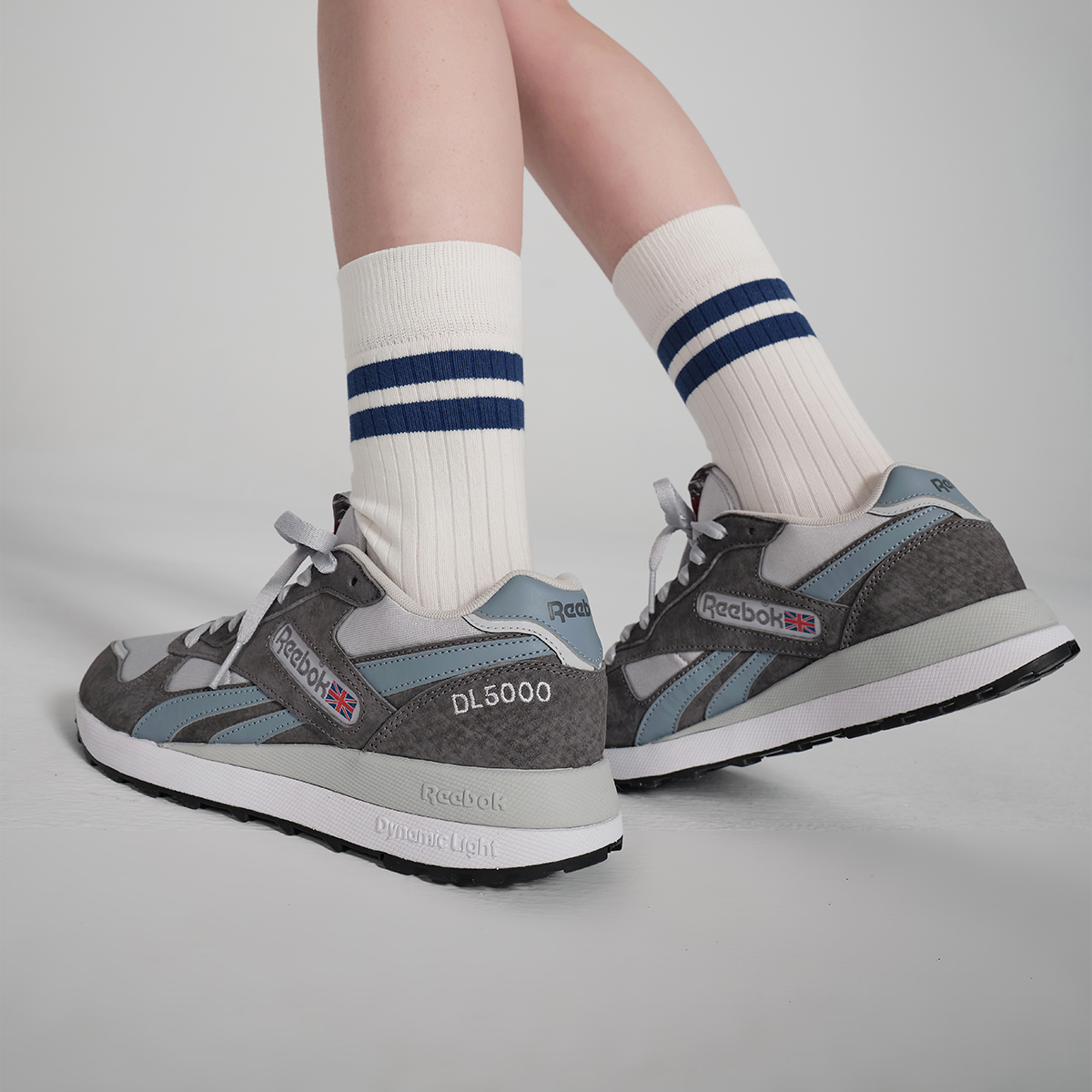 Reebok DL5000 'Grey Vintage Blue' купить в интернет-магазине Yoocart с быстрой доставкой по России.